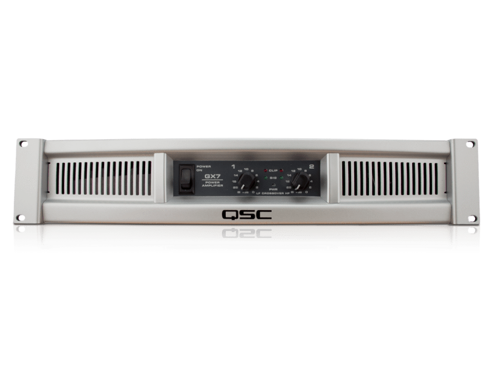 QSC GX7 パワーアンプ QSC GX7 Power Amplifier (725 Watts) | zZounds