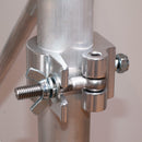 ADJ Pro-Clamp, 360 Deg Wrap-around Tube Truss Clamp. Heavy Duty. Fits Up to 2 Inch Truss or Pipe