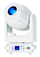 ADJ Focus Spot 4Z Pearl, 200 Watt LED Engine Moving Head in Pearl White, Motorized Focus, Motorized Zoom 11-22 Degrees, 2 x Prism FX, 5 Facet Linear, 6 Facet Circular, Gobo Wheel, Color Wheel, DMX, Power In and Out