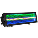 ADJ Vintage Bar, Versatile Secenic Fixture, 4 x 150 Watt Amber LED 27,000 Lumens, 2000K, RGB Background with 20 Pixel Groups, Aria X2