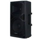 American Audio APX 12 GO BT, 12 Inch Bluetooth Battery Powered Rechargeable 2 Way Speaker, XLR Mic and Line Inputs, Up to 6 Hours Battery Life, Wheels and Pull-Up Handle
