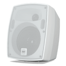 RCF MR 52EN W, 2 Way Bass Reflex Wall Mount Cabinet, 30W - White - Transformer/Low Imp