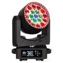 ADJ Vizi Pix Z19, Moving Head Wash Fixture, 19 x 30 Watt Rgbl Full Pixel Control, RGB Background with Full Pixel Control, RGB Outter Ring, Aria X2