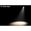 ADJ Par Z100 3K2, LED Par Can with 100 Watt LED 3000K, Manual Zoom Settings, 9-30 Degree Beam Angle, High CRI of 90