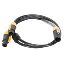 Accu-Cable Power 2FER-IP, 3.2 ft IP Power Splitter Cord