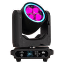 ADJ Vizi Xtreme, 4 x 50W RGBL Wash Beam Moving Head with LED Ring, 360 Degree Continuous Pan/Tilt, Aria X2