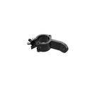 Global Truss JR CLAMP PLN BLK, Junior Panel and Camera Clamp with M8 Mounting Plate, Black