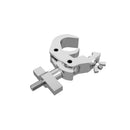 Global Truss QUICK RIG CLAMP, Low Profile Hook Clamp with T-Handle for 2 in Tube, 550 lb Capacity