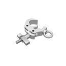 Global Truss QUICK RIG EYE CLAMP/N, Low Profile Narrow Hook Clamp with T-Handle and Eye Nut for 2 in Tube
