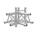 Global Truss TR-4095-UR, F33 4-Way 90 Degree Corner, Apex Up, Right