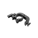 Global Truss TRIGGER CLAMP BLK, Narrow Hook Trigger Clamp with T-Handle for 2 in Tube, Black