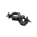 Global Truss X-PROSWIVEL CLAMP SLM12 BLK, Extra Heavy Duty Narrow Swivel Clamp with M12 Bolt, Black