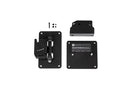 Swivel and tilt mount S (VESA MIS-D) black