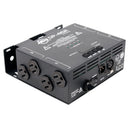 ADJ DP 415R, 4 Channel, DMX Dimmer/switch Pack with Dip Switches. 500 W Per Channel. Max Power: 15A Total, 5A Per Channel