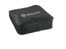K&M 12287 Music Stand Light Orchestra Light Eos, Black, Switch Between 2 Levels of Brightness, Batteries, Power Adapter and Carrying Case Included, Plastic