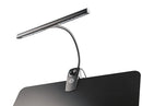 K&M 12295 Music Stand Light Dimmer Light, Black, 12 Energy Saving and Durable LEDs, Brightness Dimmable, Steel