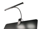 K&M 12295 Music Stand Light Dimmer Light, Black, 12 Energy Saving and Durable LEDs, Brightness Dimmable, Steel