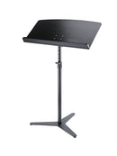 K&M 12333 Orchestra Conductor Stand Desk, Black, Wood