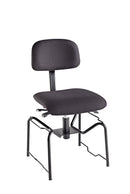 K&M 13440 Orchestra Chair Pneumatic, Black, Pneumatic Spring, Height 490-540 mm, Low-Noise Plastic Glides, Steel