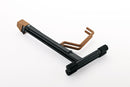 K&M 14130 Cello Stand Cork, Black/Cork, Height 535 mm, Bow Holder Included, Steel