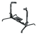K&M 14941 Baritone Stand, Black, Height 310-415 mm, Additional Notch for Instruments with Ridge, Steel