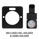 Eliminator Ikon Profile Plus, 40 Watt LED Gobo Projector with Adjustable Beam Angle and Focus, Gobo Holder Included