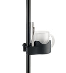 K&M 16027 Drink Holder Biobased, Black, Bio-Based Plastic