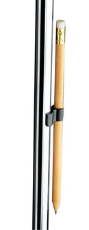 K&M 16094 Pencil Holder, Black, Pack of 10, Plastic