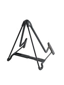 K&M 17581 E-Guitar Stand Heli 2, Black, Height 350 mm, New in 4 Positions Adjustable Support System, Steel