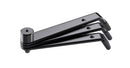 K&M 17716 Peg Base Instrument Pegs, Black, Feet Are Locked in the End Position, Steel
