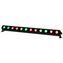 ADJ UBL12H, 1 Meter Linear Lime Infused Bar, 12 x 20 Watt HEX LED's, RGBAL Plus UV 17 Degree Beam Angle, High CRI of 90, Includes 20 Degree Diffusion Lens