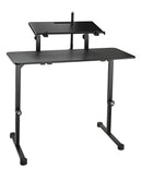 K&M 18803 Tabletop for Omega, Black, 1,100 x 450 x 155 mm, Max Load 30 kg, MDF