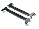 K&M 18806 Trolley for Keyboard Stands, Black, Height 74 mm, Max Load 80 kg, Locking Castors, Steel