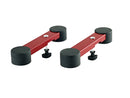 K&M 18827 Stage Piano Support for Omega, Red, Steel