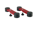 K&M 18827 Stage Piano Support for Omega, Red, Steel