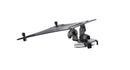 K&M 18863 Laptop Rest for the Spider Pro, Structured Black, Max Load 8 kg, Individually Adjustable Stop Pins, Non-Slip Rubber Pads Are Included, Steel Holder, Aluminum Shelf