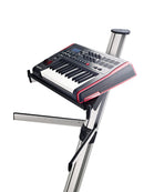 K&M 18876 Controller Keyboard Tray, Black, 640 x 326 x 25 mm, With Integrated Handle, Aluminum