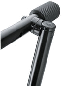 K&M 18941 Stacker, Black, Height 290 mm, Max Load 20 kg, Adjustable in Height, Depth and Tilt, Steel