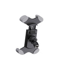 K&M 19753 Smartphone Holder, Black, Height 130-180 mm, Operating Elements Are Not Impaired in Their Function, Plastic, Steel