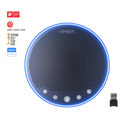 EMEET OfficeCore M3, Zoom Certified Speakerphone with 4 AI Mics, 360 Degree by 5m Voice Pickup, VoiceIA Noise Cancellation, 5W Hi-Fi Speaker, 5200mAh Battery, USB, AUX, Bluetooth and Daisy Chain for 20 People