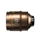 DZOFILM Arles Lustre 75mm(PL _1pcs_Imperial), Vista Vision Full-Frame Vintage-Glow Prime, PL Mount with Optional EF and LPL Kits, 16-Blade Iris, Amber Halation Coating