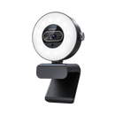 EMEET SmartCam S600L, 4K StreamCam with 1/2" CMOS Sensor, Built-In RGB Ring Light with Cold, Warm and Mixed Modes, 1080p 60fps, 0.2s PDAF Autofocus and Built-In Privacy Cover