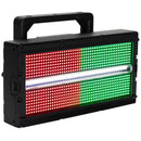 ADJ Jolt Panel FXIP, IP65 High Powered Panel Strobe Effect, 48 x 5 Watt Cool White LED 800 x 0.5W RGB Color Mixing, 6 All White and 40 Color Zones, 116 Degree Beam Angle, 5 Pin DMX