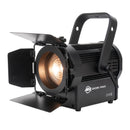 ADJ Encore FR50Z, Fresnel Is a Soft Edged Lighting Source with a 50 Watt LED Engine, 3000K, 5 Pin DMX and Manual Control, Manual Zoom Control 9-50 Degree