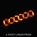 ADJ Vizi Beam CMY, Compact CMY Color Mixing Moving Head Fixture Featuring 310 Watt Osram Sirius HRI Discharge Lamp, 6000 Hour, 17 Static Gobos, 1 x 16 Facet Circular, 1 x 6 Facet Linear Prism, Prism Overlay