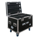ADJ QRC MH, Quad Heavy Duty Dual Road Case, Fits Focus Spot 5Z, 4Z, Vizi RX ONE, Vizi Qwash.Hex Wash, and Other Similar Sized ADJ Fixtures