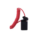 Blackhawk D-TAP to Sony A7S III NP-FZ100 Dummy Battery Cable, Coiled 16 inch to 36 inch, Voltage-Regulated 8V Output, Power a7S III Cameras from D-Tap Source, Red