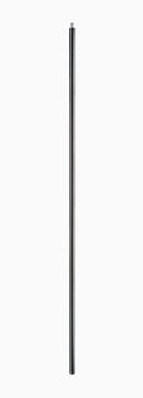 K&M 20005 Extension Rod for Microphone Stands, Black, Length 950 mm, Steel