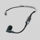 Shure SM35-TQG, Performance headset condenser microphone, Headset Cardioid Condenser Mic with Snap-fit Windscreen and TA4F (TQG) Connector