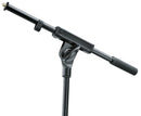 K&M 21160 Boom Arm, Black, Short Boom Arm, Steel